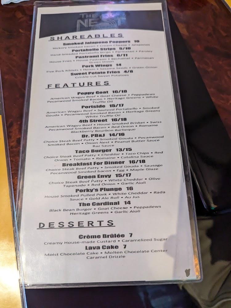 The Nest Menu image 3